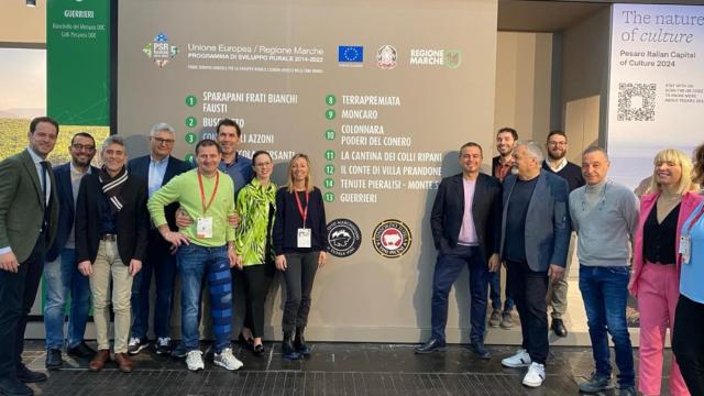 Successo del Consorzio Tutela Vini Piceni alla ProWein di Düsseldorf. 'Il Conte Villa Prandone' presenta nuova etichetta