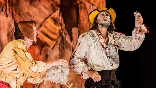 Montalto delle Marche, ''Don Chisciotte'' al Teatro della Fiaba e della Poesia con Pasquati e Salimbeni