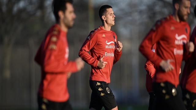 Ascoli Calcio, lavori specifici sulla fase offensiva. Bari, allenamento differenziato per Bellomo