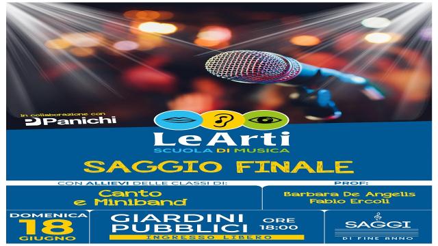 Ascoli: giardini pubblici, saggi finali della scuola di musica ''LeArti'' 