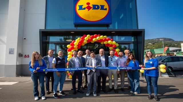 Ascoli Piceno, Lidl Italia inaugura nuovo punto vendita nell'area ex Moscatelli