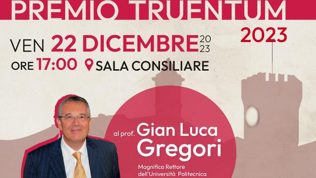 San Benedetto del Tronto: premio 'Truentum', onorificenza al rettore Gregori, e concerto di Natale con Giuseppina Piunti