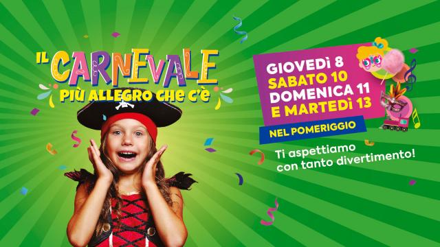 Al Battente Shopping&More di Ascoli arriva il Carnevale per grandi e piccoli