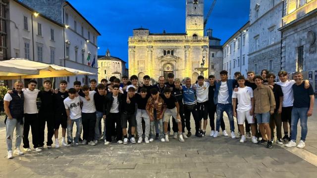 Atletico Ascoli, cena di fine stagione per la Juniores Nazionale dopo l'approdo ai playoff e la Coppa Disciplina