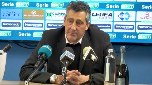 Lecco-Cosenza 1-3, voci Aglietti (“Ko troppo netto, abbiamo avuto più chance”) e Caserta (“Grande partita”)