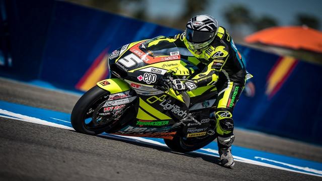 Moto2, Fenati soddisfatto dopo le prime libere a Jerez: ''Sensazioni mai avute prima''