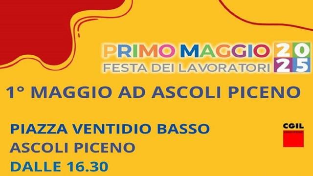 Cgil Ascoli Piceno: ''1° Maggio dedicato a quel mondo del lavoro che si batté per sconfiggere fascismo e nazismo''