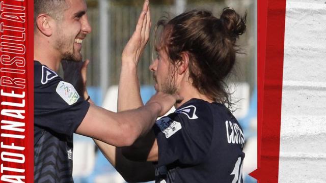 Entella-Cremonese 0-2, grigiorossi trascinati da Gaetano e Castagnetti (autore di un gol pazzesco)