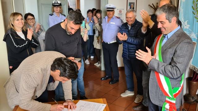 Grottammare, proclamazione ufficiale del nuovo sindaco Alessandro Rocchi