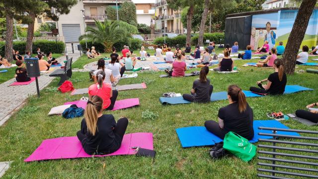 Monteprandone, sesta edizione di 'Summer Yoga - Laboratori di prevenzione della salute'