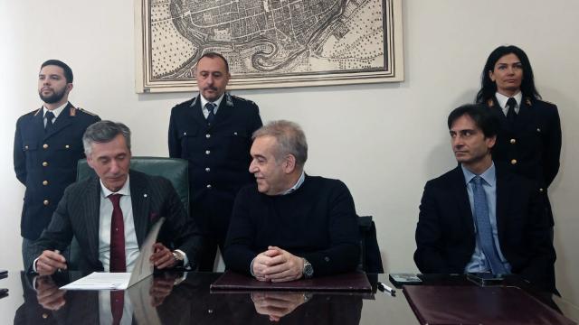 Siglato protocollo tra il questore Simonelli e sindaco Spazzafumo. Rafforzata la videosicurezza in Riviera