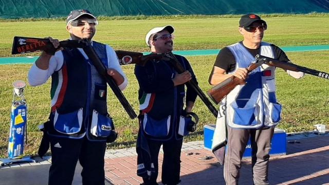 Campionato Europeo Para Trap, per il monteprandonese Nespeca argento individuale ed oro a squadre