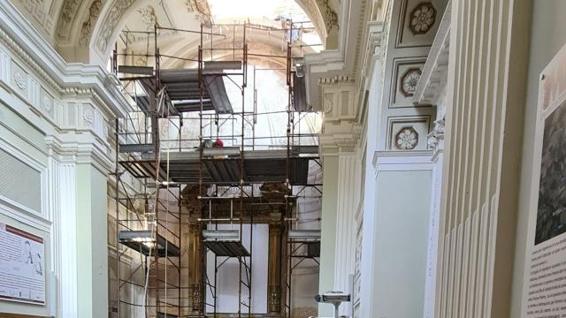 Montedinove, partiti i lavori di sistemazione del tetto della chiesa di Santa Chiara 
