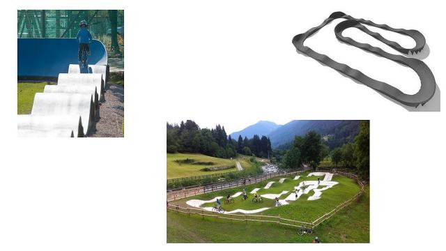 Grottammare, un pump track nel parco ciclistico ''Calise''
