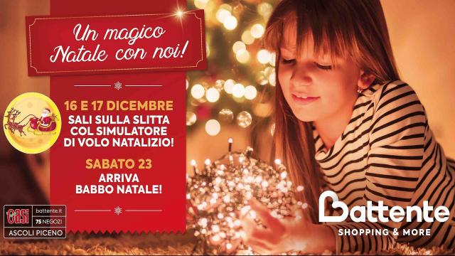 Ascoli Piceno: al Battente ''Shopping&More'' un simulatore di volo natalizio