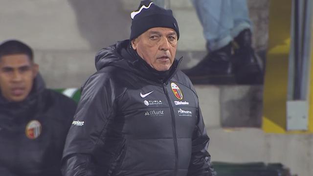 Catanzaro-Ascoli 3-2, Castori: “L'espulsione è stata una mazzata. Siamo vivi e non dobbiamo perdere la fiducia”