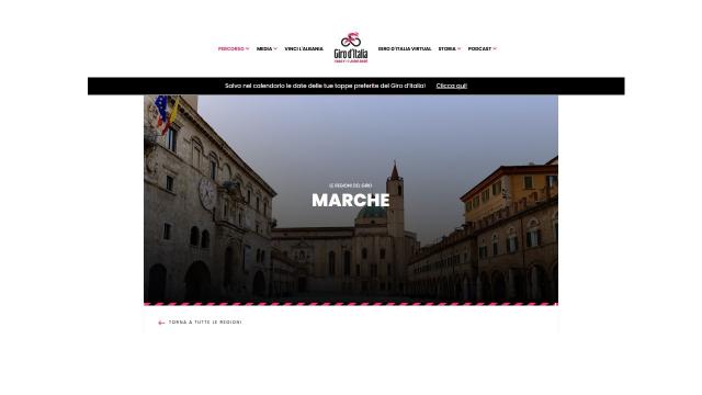 Le Marche grandi protagoniste nella stagione del ciclismo internazionale con Tirreno-Adriatico e Giro d'Italia