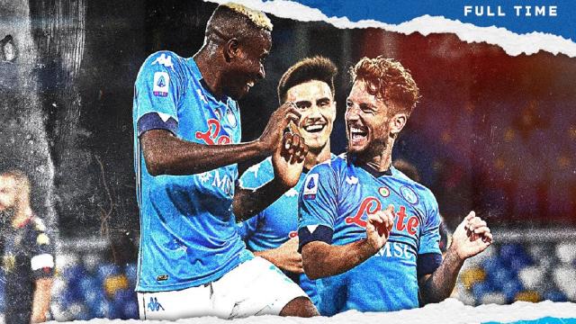 Napoli-Genoa 6-0, highlights