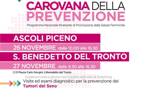 IOM e Magazzini Gabrielli insieme per la Carovana della Prevenzione. Mammografie ed ecografie gratuite 