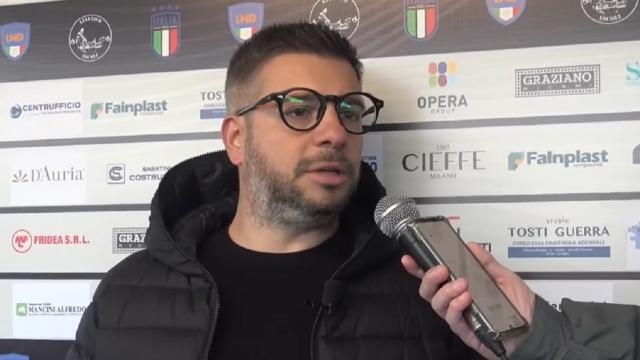 Atletico Ascoli-Matese 1-0, Seccardini: “Gol del vantaggio trovato con pazienza poi bravo il nostro portiere”