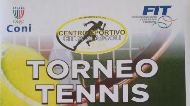 Ascoli Piceno, torneo di tennis aperto a tutte le categorie al ''Pennile di Sotto''