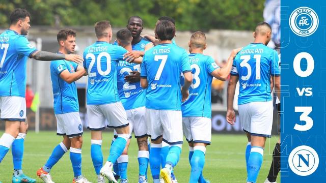 Spezia-Napoli 0-3, highlights