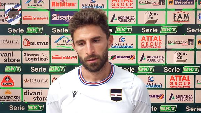 Ascoli-Sampdoria 1-1, Borini: “Fatta partita di categoria. Questo punto deve essere la nostra scintilla”