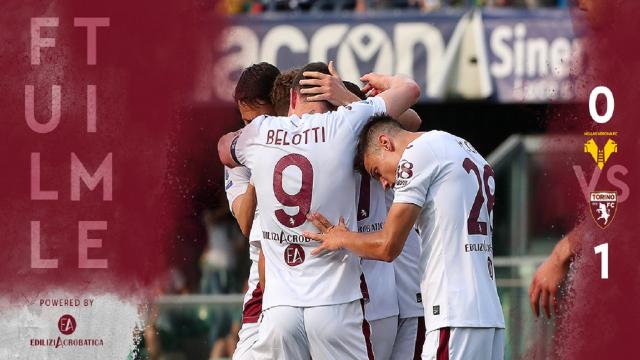 Verona-Torino 0-1, highlights