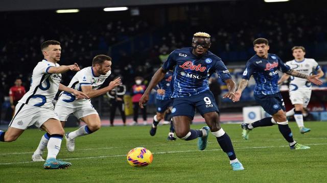Napoli-Inter 1-1, highlights