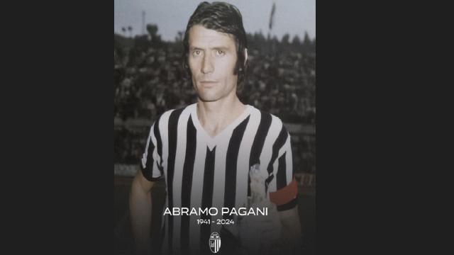 Ascoli Calcio, cordoglio per la scomparsa dell'ex capitano bianconero Abramo Pagani