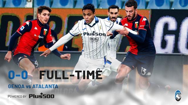Genoa-Atalanta 0-0, highlights 