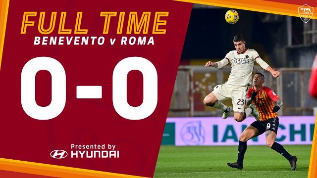 Benevento-Roma 0-0, highlights