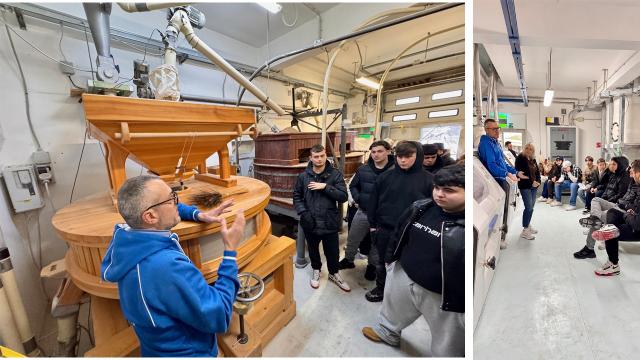 Porte aperte al Molino Agostini: tra tradizione e innovazione studenti del Buscemi scoprono l’arte del mugnaio