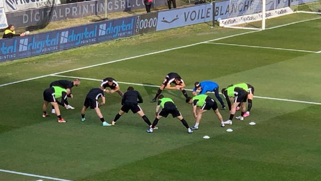 Ascoli Calcio, mattinata in campo al Picchio Village. Lavoro rigenerativo per i titolari del match con il Sudtirol