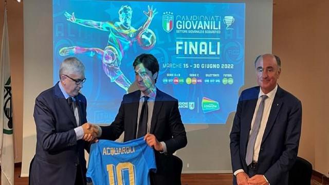 Figc, finali campionati giovanili nelle Marche. Acquaroli: ''Percorso di scoperta in compagnia dello sport''