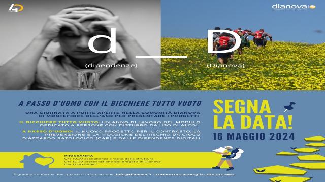 Montefiore dell’Aso, si presenta ''A passo d’uomo con il bicchiere tutto vuoto''