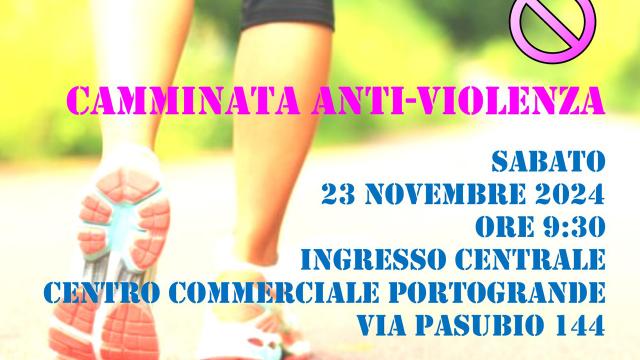 Associazione Giovanile Picena Asd Aps, 'Camminata anti-violenza' da Centro commerciale Portogrande alla Sentina
