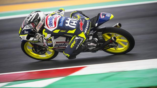 Moto3, Fenati parte nelle retrovie a Misano: ''Speriamo che in gara non piova''