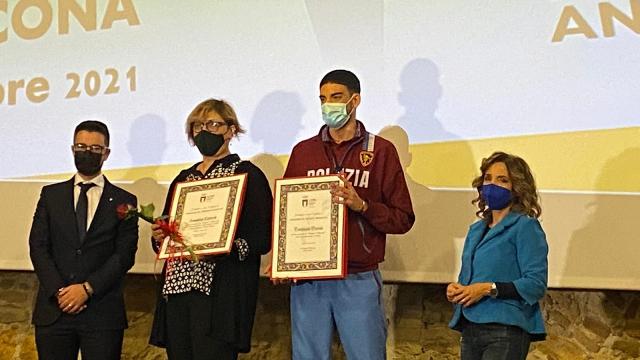 Scherma marchigiana premiata alla Festa dello Sport di Ancona