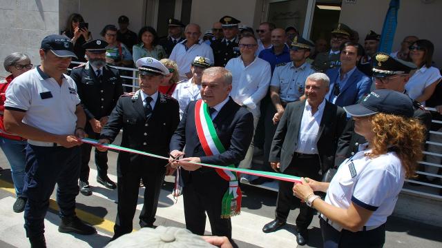 San Benedetto del Tronto, inaugurata la nuova sede della Polizia Municipale 
