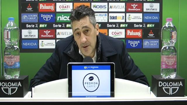Chievo-Monza 0-1: le voci di Aglietti, Campedelli (entrambi molto critici con l'arbitraggio) e Brocchi