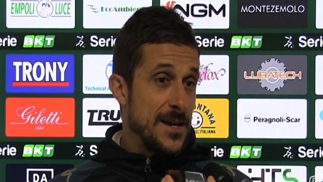 Empoli-Pescara 2-2, le voci di Dionisi e Breda post gara