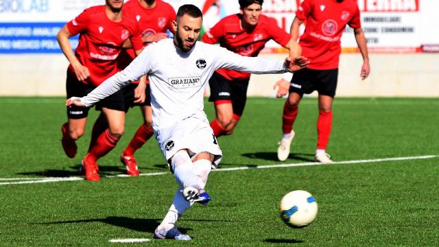 Eccellenza Marche: Atletico Ascoli-Fabriano Cerreto 1-1, Bezziccheri in extremis replica al rigore di Minnozzi
