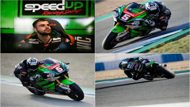 Moto2, esordio per Fenati nello Speed Up Team con 50 giri a Jerez de la Frontera