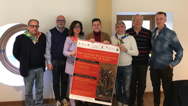 Quintana di Ascoli, 'La Giostra della salute, sestieri in pista': Solestà e Sant'Emidio uniti nella prevenzione