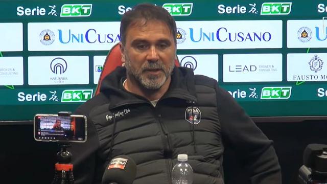 Ternana-Pisa 2-1, voci Lucarelli (“Mentalità giusta per salvarci”) e D'Angelo (“Bene solo la prima mezzora”)
