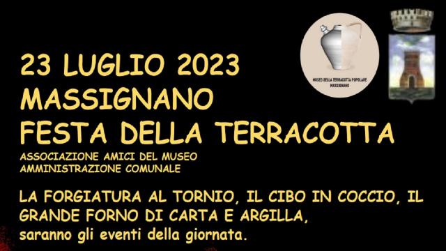 Associazione Amici del Museo, a Massignano appuntamento con la ''Festa della terracotta''