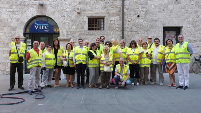Giornata dell'ambiente, ad Ascoli l'iniziativa ''Camminpulendo&Scoprendo'' di Angeli del Bello e Maestri del Lavoro