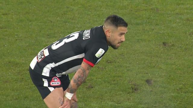 Ascoli Calcio, Falzerano allunga l'elenco dei diffidati. Ottava ammonizione per Di Tacchio