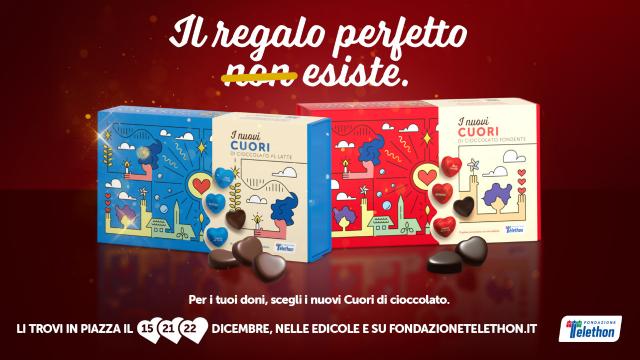 Fondazione Telethon, tornano anche nelle piazze delle Marche i nuovi cuori di cioccolato a sostegno della ricerca 